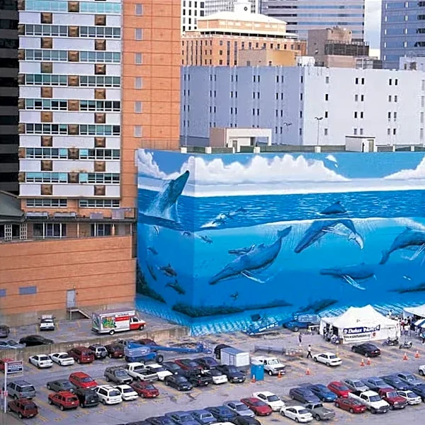 Muralist Robert Wyland Files $25 M. Lawsuit Over Dallas Whale Mural Destroyed For World Cup