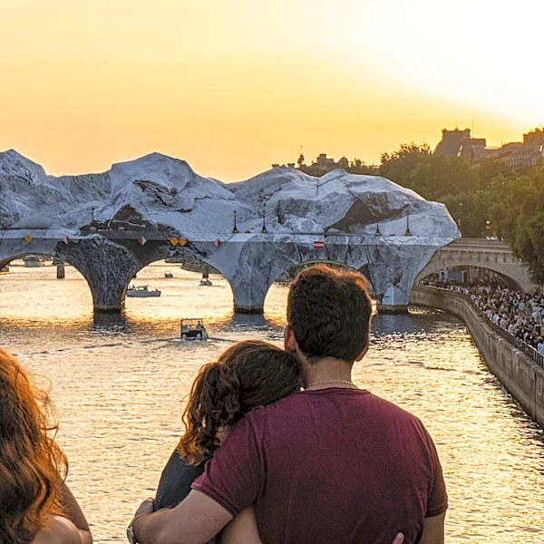 Christo-Inspired Public Artwork in Paris By French Artist JR Delayed Because of Storm
