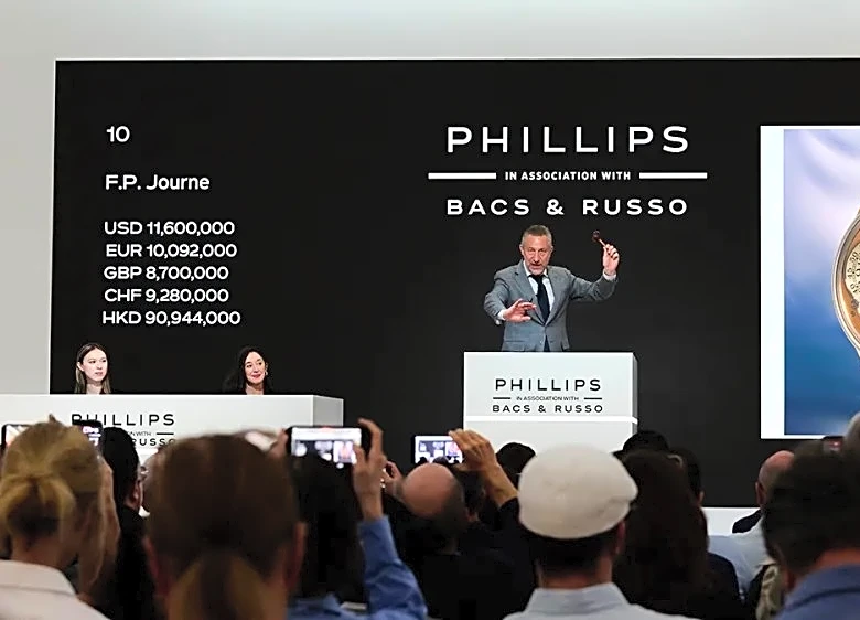 Phillips Just Had the Highest Grossing Watch Auction in US History at $75.8 M.