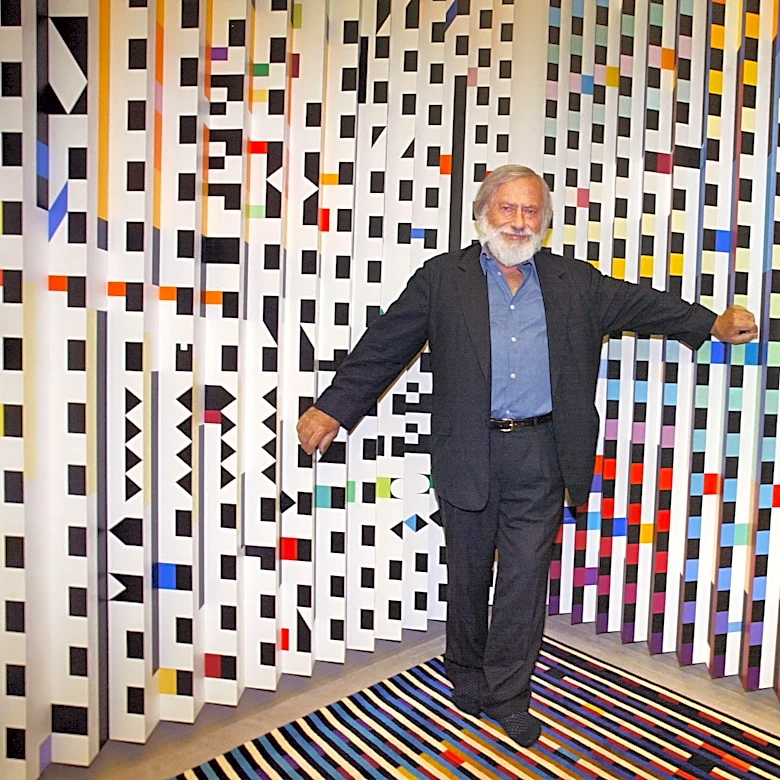 Israeli Artist Yaacov Agam, Known for His Optical and Kinetic Artworks, Has Died at 98