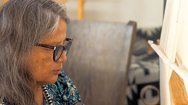 Since the 1960s, Marilou Schultz Has Merged Diné Weaving and Digital Worlds