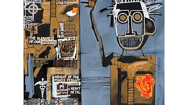 Australian Artist Accused of Copying Work of Jean-Michel Basquiat, Nicholas Harding