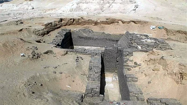 Egyptian Archaeologists Unearth Two Tombs That Could Represent Early Development of Funerary Pyramids