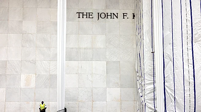 Judge Gives Trump Administration Deadline to Explain Tarp Covering Kennedy Center