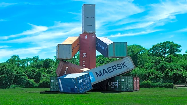 Giant Shipping Container Sculpture at East Hampton Art Space Generates Legal Battle
