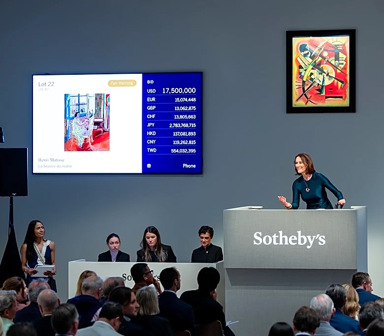 Sotheby’s Reports Record $4.4 B. First Half as Private Sales and Luxury Fuel Growth