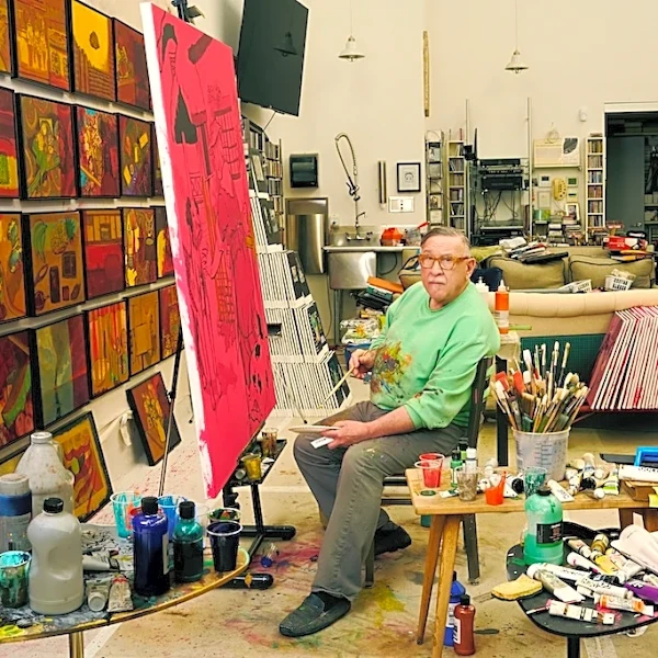 Archie Rand’s Landmark Letter Paintings Acquired by Italy’s Modena FC Collection