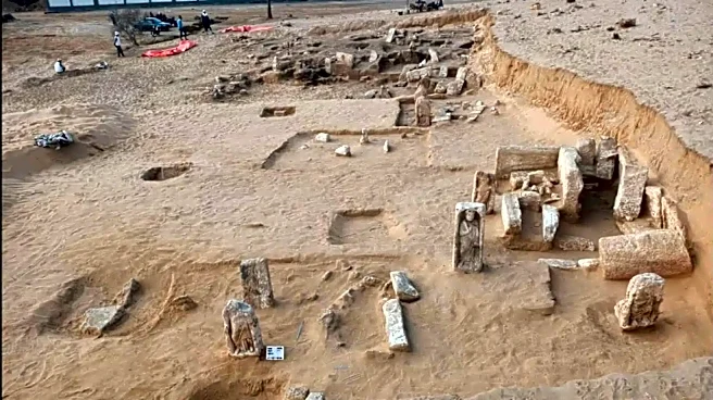 Archaeologists Uncover Ancient Egyptian Grave Markers Carved with Human Figures