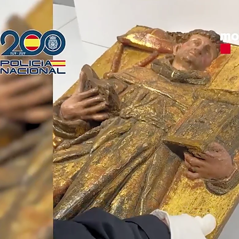 Spanish Police Recover a 16th-Century Virgin Relief Stolen 16 Years Ago From Monastery