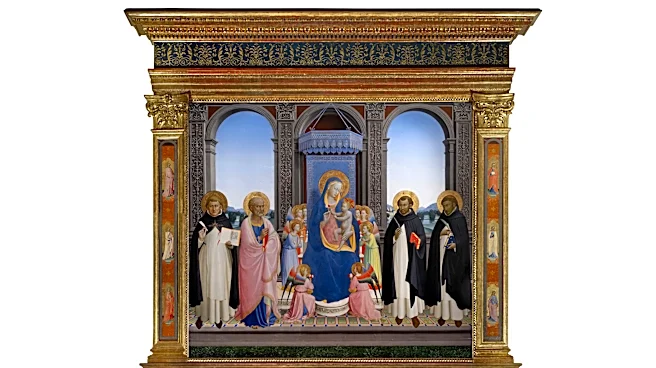 Fra Angelico’s Restored Fiesole Altarpiece Returns to Its Original Church Home After Blockbuster Museum Show