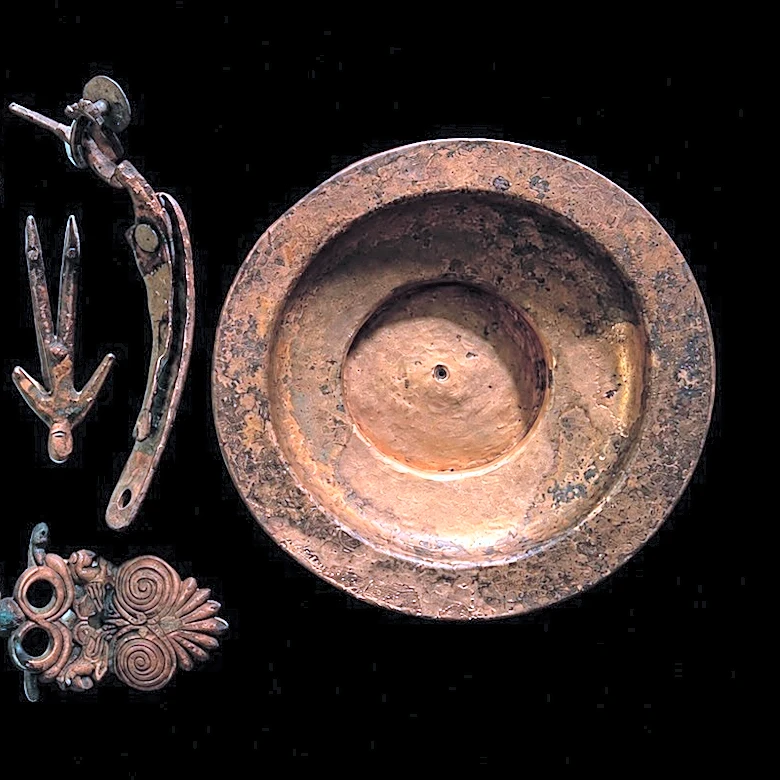 2,500-Year-Old Etruscan Bronze Relics Excavated from Ancient Well in Italy