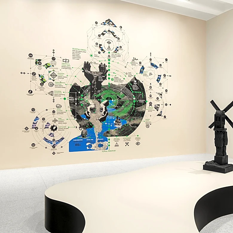 Visitors to the Walker Art Center Encounter Olalekan Jeyifous’s Digital Artwork and Wrongly Brand It ‘AI Slop’