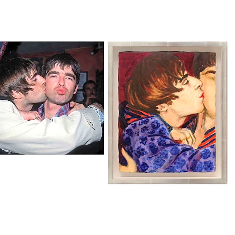 Photographer Sues Elizabeth Peyton Over Painting Using His Photo of Oasis Band Members