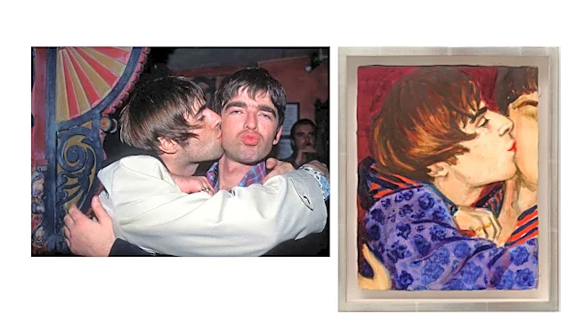 Photographer Sues Elizabeth Peyton Over Painting Using His Photo of Oasis Band Members