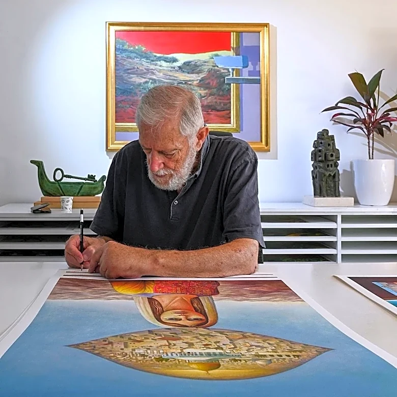 Samia Halaby Remembers Sliman Mansour: ‘A Giant in the History of Art’