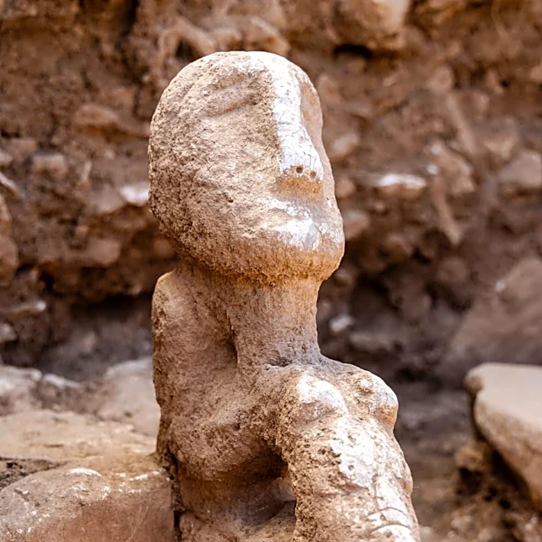 Neolithic Figure Astride a Leopard Unearthed in Turkey: ‘Unlike Anything Seen Before’