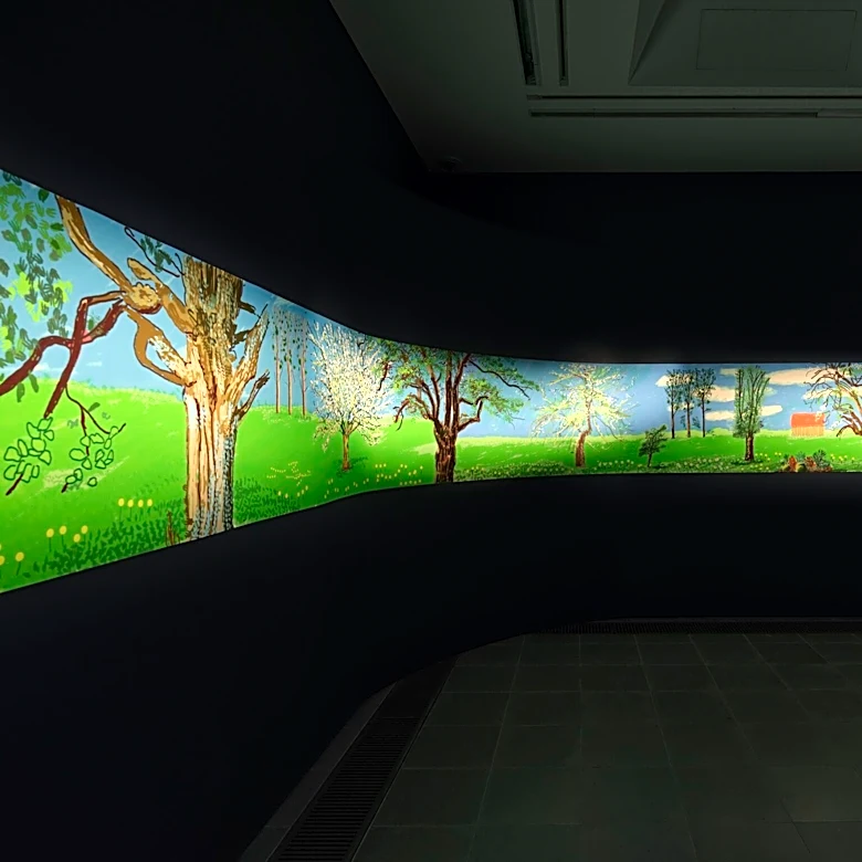 David Hockney’s Serpentine Exhibition Broke Gallery Attendance Records