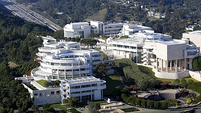 Getty Center Closes After Fire Breaks Out Along Los Angeles’s 405 Freeway