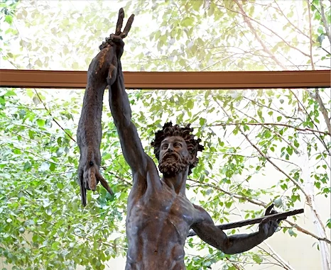 300-Pound Faun Sculpture Stolen from French Zoo in the ’90s Heads Home