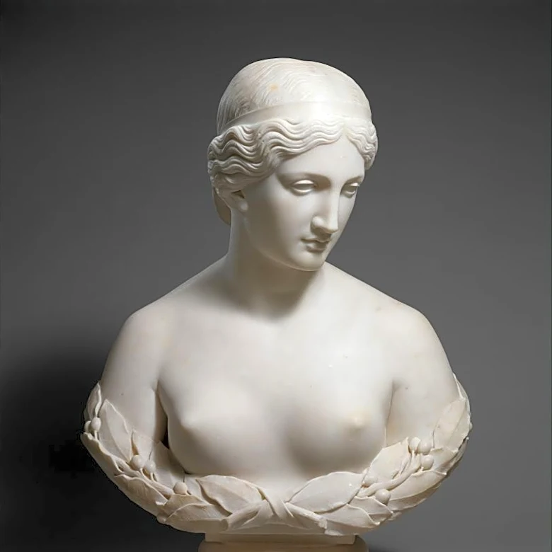 Rare Marble Bust by America’s First-Known Female Sculptor Discovered in English Garden