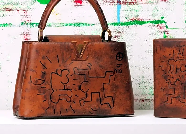 Louis Vuitton Unveils Keith Haring Artycapucines Handbag Collection