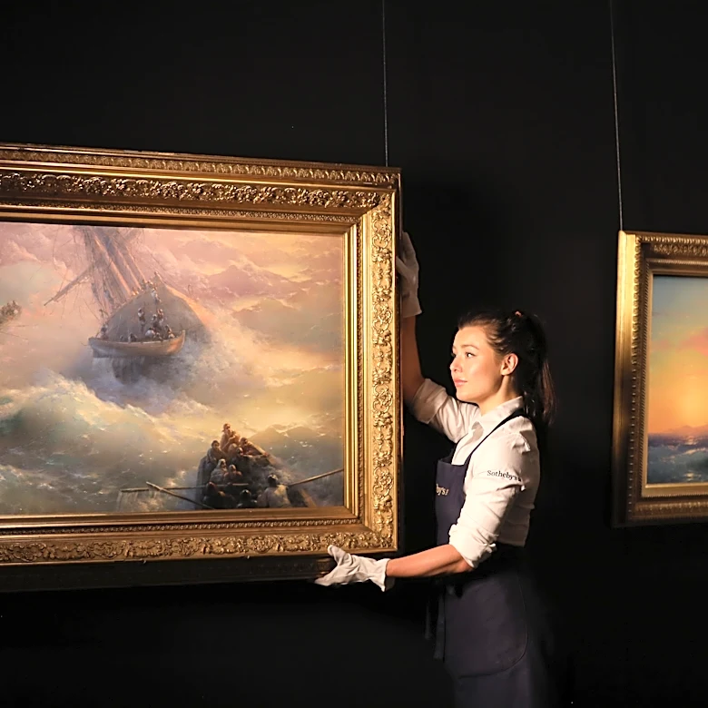 The State Russian Museum Has Restored Ivan Aivazovsky Seascape Painting Ahead of Major Retrospective