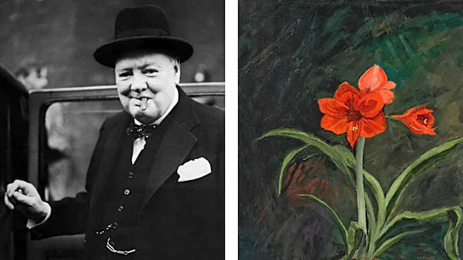A Winston Churchill Painting Gifted to His Daughter Lands at Christie’s