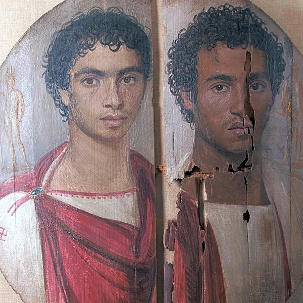 Ancient Fayum Mummy Portrait Gets Fresh Restoration, With Rare Plans to Leave Egypt for Italy