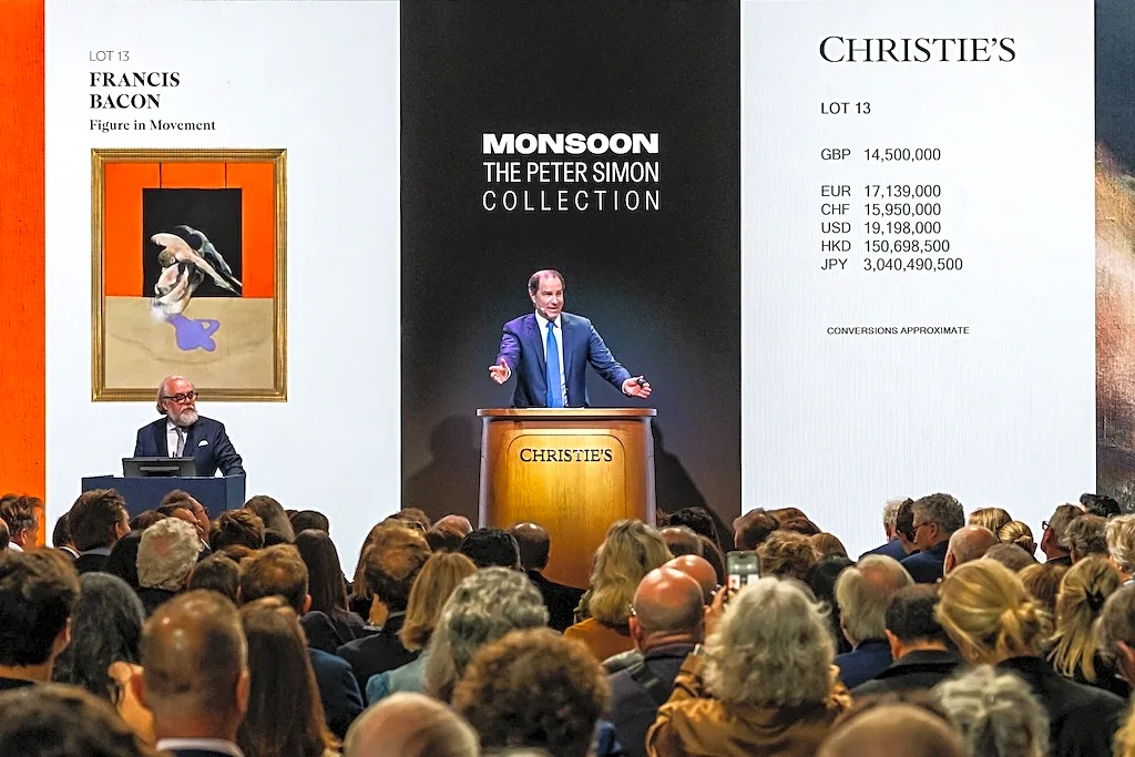 Christie’s London Sales Bring in $289 M., With Records for Bridget Riley and Liubov Popova