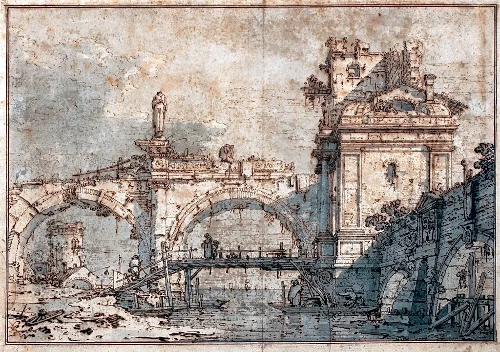 Previously Unknown Canaletto Drawing Heads to Auction After Centuries in Private Hands