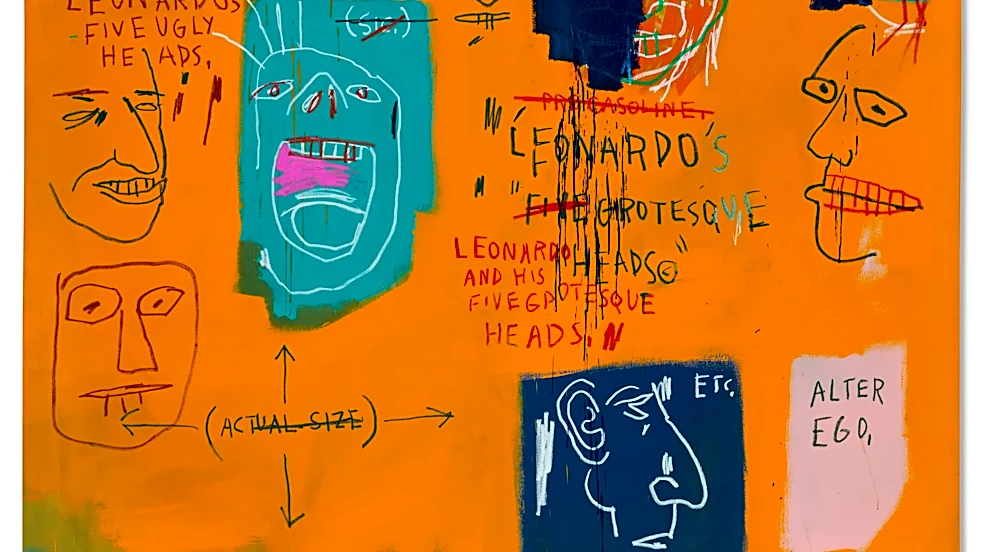 Basquiat’s Long-Unseen Riff on Leonardo da Vinci To Lead Christie’s 21st Century Evening Sale With $30 M. Estimate