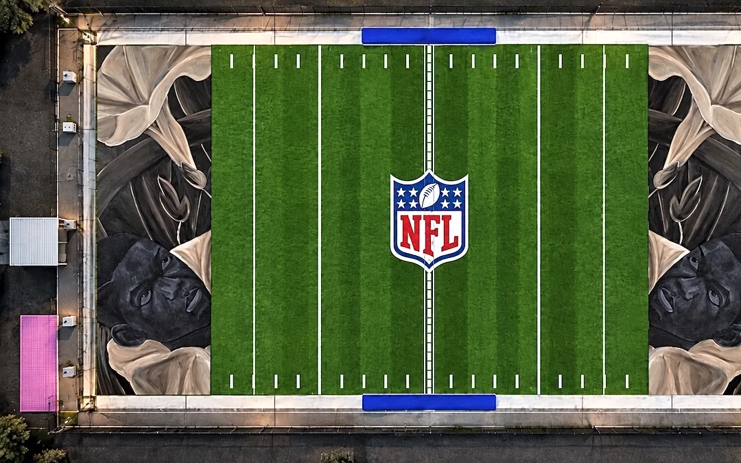 NFL COLOR FIELD Program to Debut With Jammie Holmes Artwork Before First Football Game in France
