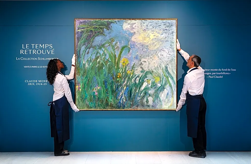 Monet Painting Sells for $56.2 M., Setting French Auction Record at Sotheby’s Paris
