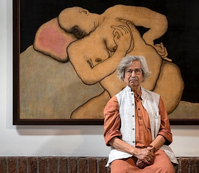 Jogen Chowdhury, ‘Towering Pillar’ of Indian Modern Art, Has Died at 87