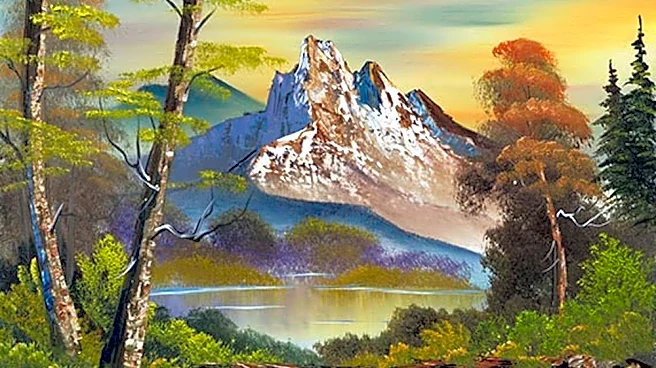 Even German Bidders Can Now Pitch In to Support US Public Television, with the Country’s First Auction of a Bob Ross Painting