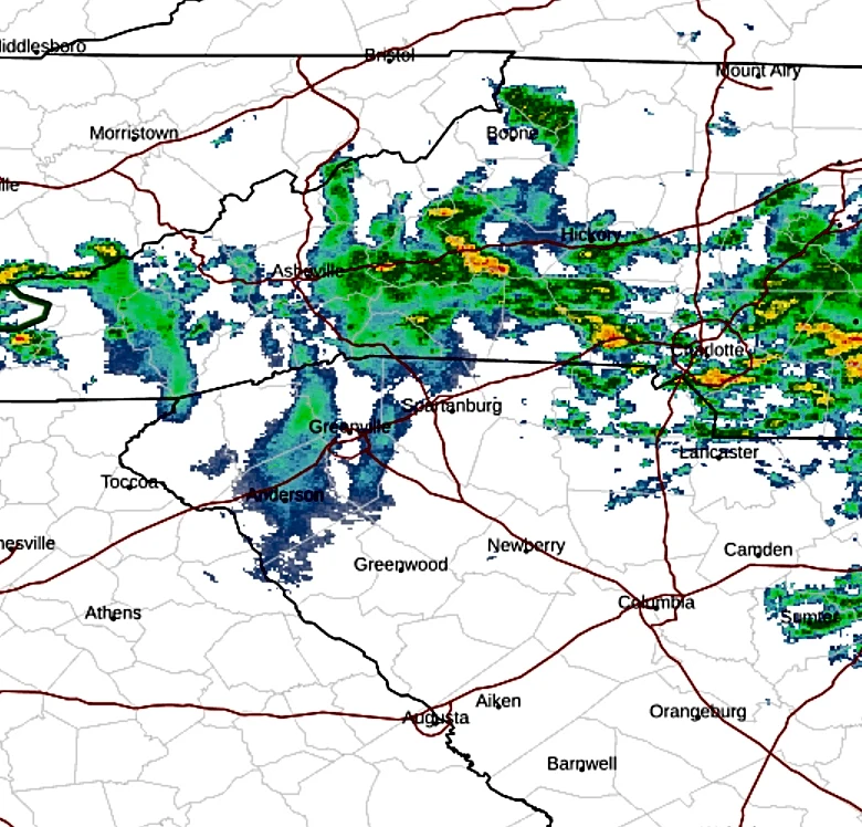 Flood watch issued in Western North Carolina as rain, storms hit