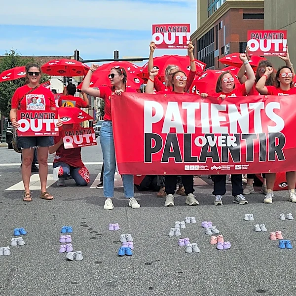 Mission Health nurses protest Palantir software at HCA