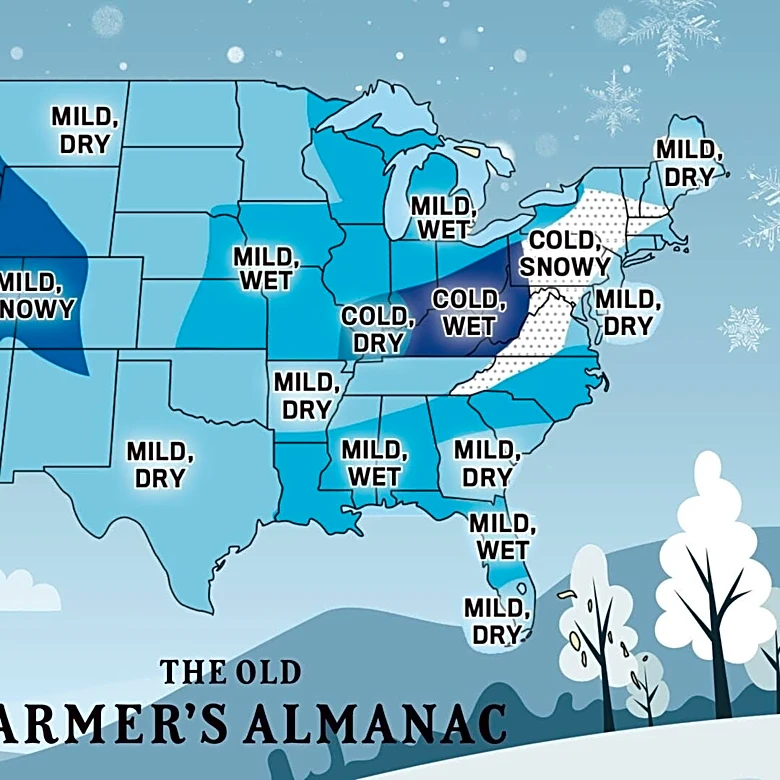 Old Farmer's Almanac 2026 winter forecast is here. Will NC see snow?