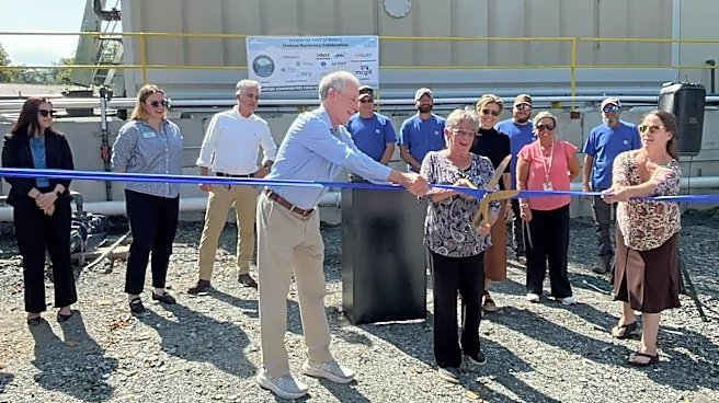 DEQ, Hot Springs celebrate partnerships in emotional sewer plant ribbon cutting