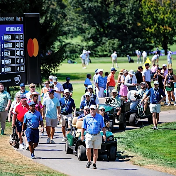 Tee times moved up for Biltmore Championship final round due to weather concerns