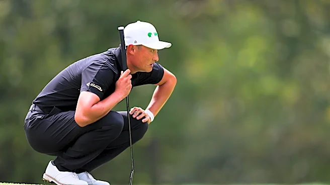 Haotong Li shoots 61 at Biltmore Championship to improve chances for PGA Tour card