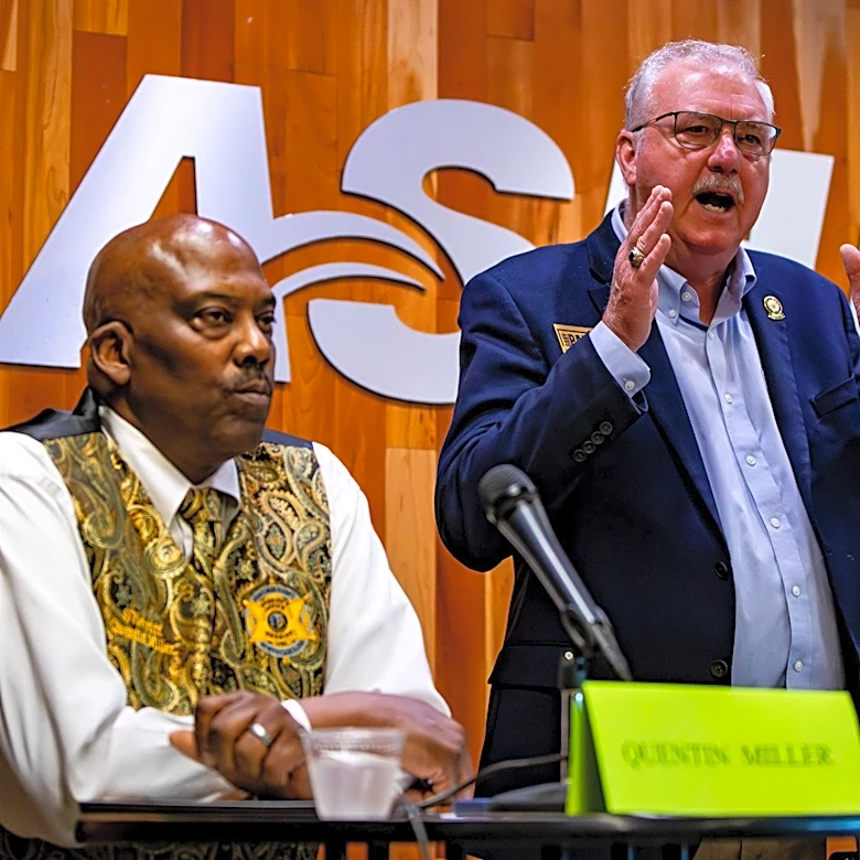 Buncombe sheriff hopefuls spar over jail staffing, mental health