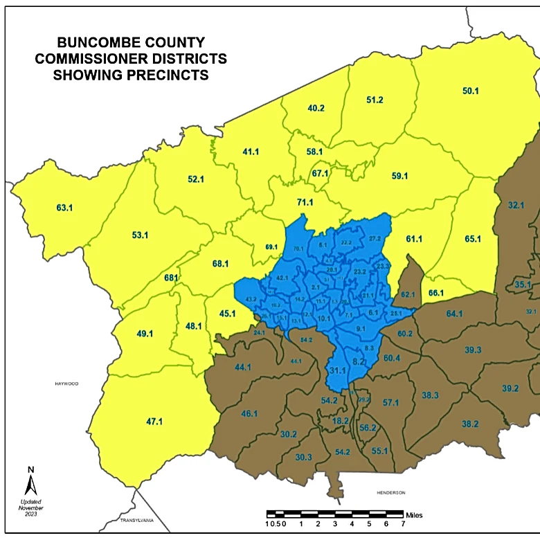 Who's running for Buncombe County's Board of Commissioners in 2026?