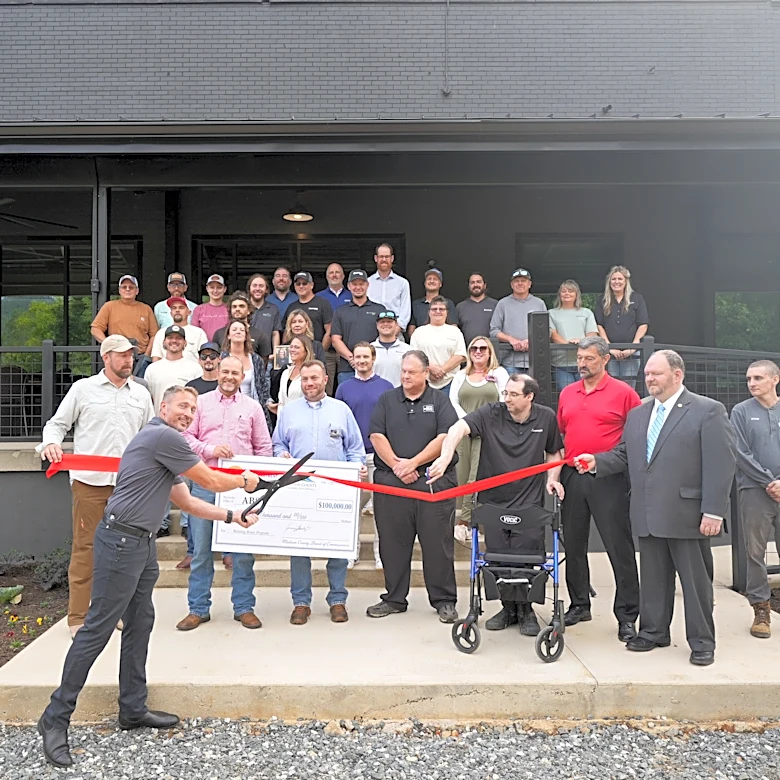 Hot Springs celebrates new business relocation following Helene
