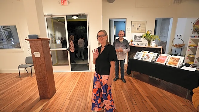 Marshall artist's exhibit fuses 24K gold photos, community writing