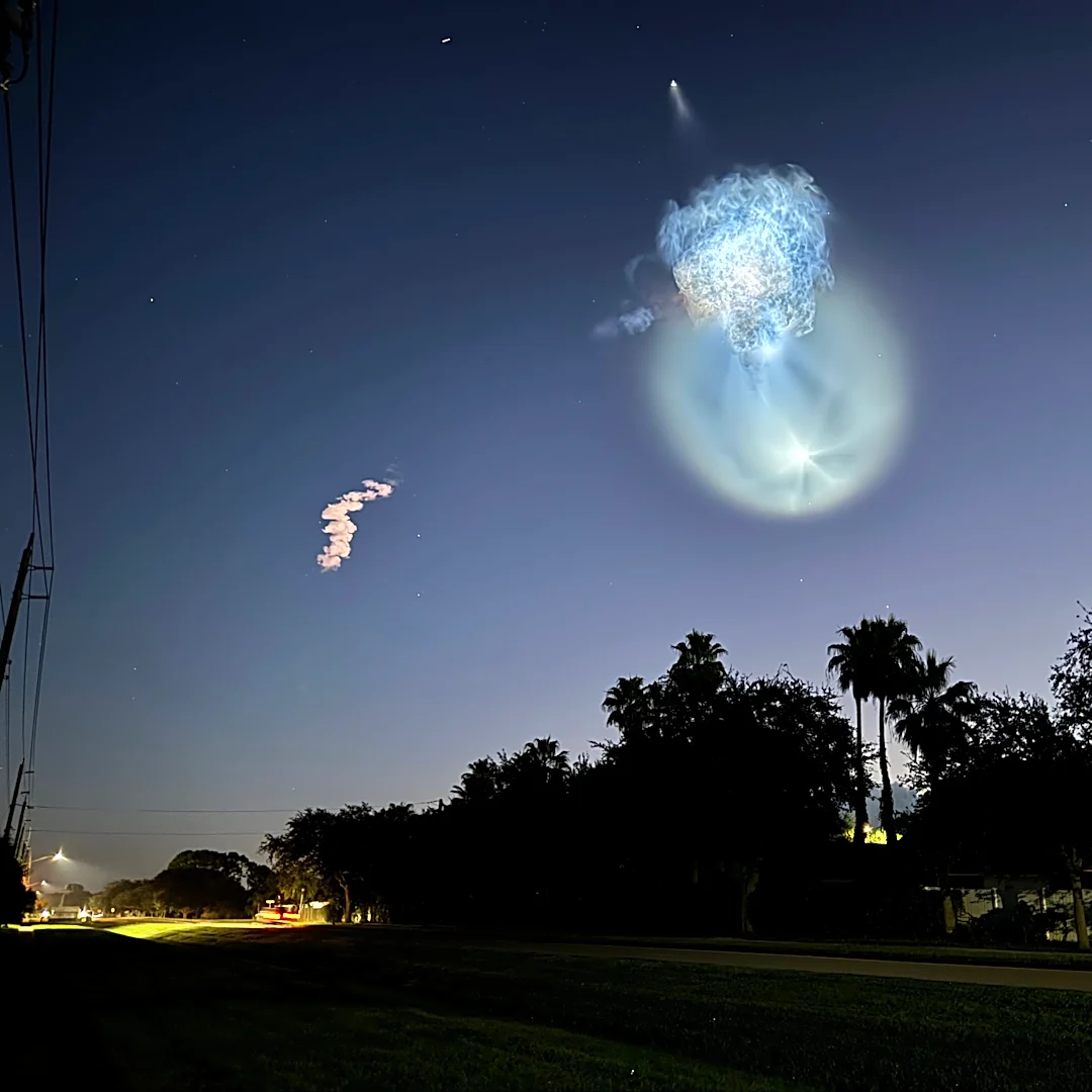 'Space jellyfish' caused by SpaceX launch could be visible in NC