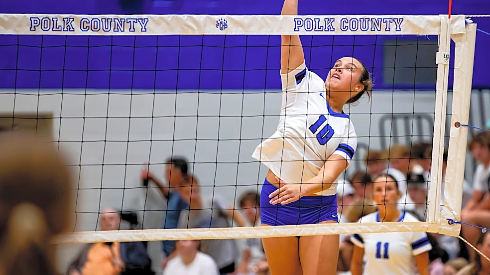Polk County's Beija Olivari records 19 kills to lead Week 11 WNC fall sports top performers