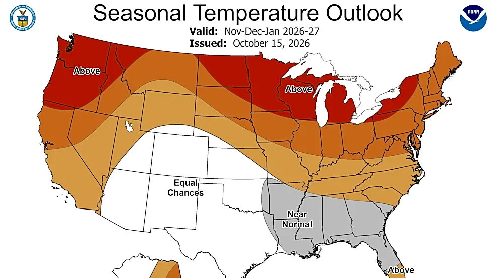 NOAA outlook gives glimpse of what winter 2026 could look like in NC