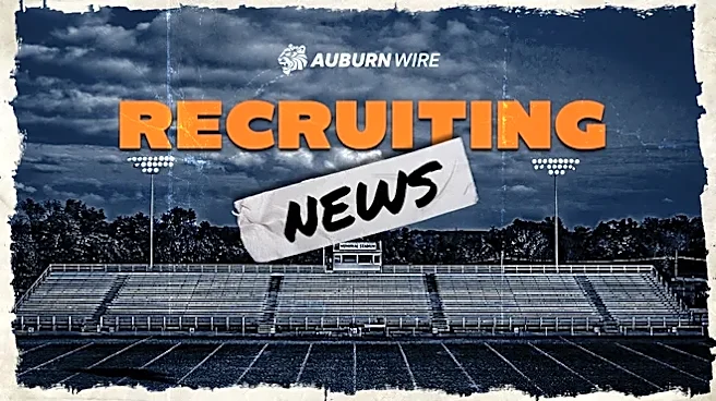 Auburn football is surging for one of 2028's fastest-rising recruits