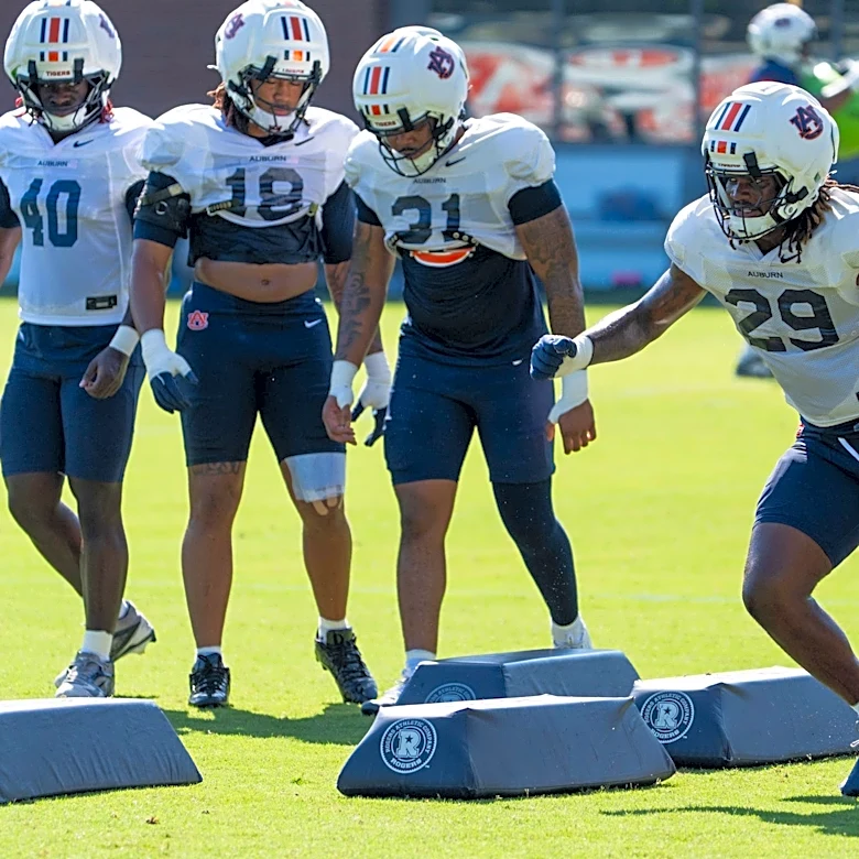Where does Auburn rank in the ESPN FPI rankings before playing Baylor?